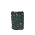 Woman washed woven leather wallet - 1964int