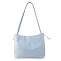 Leather shoulder bag with shoulder strap - HC37841