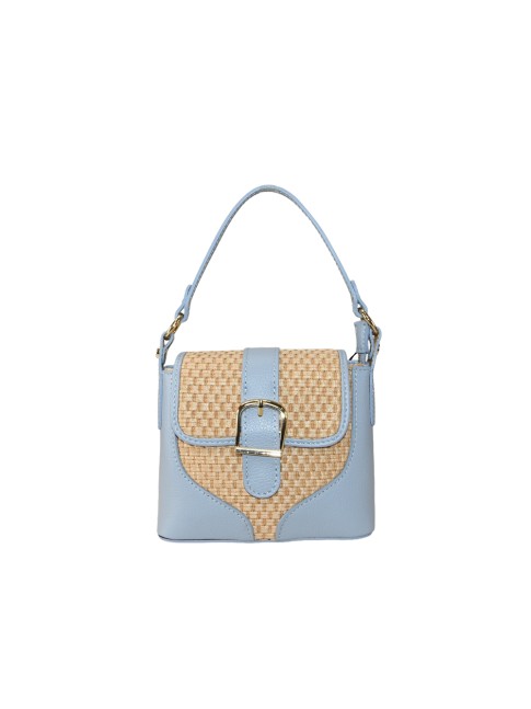 Borsa a mano in pelle e...