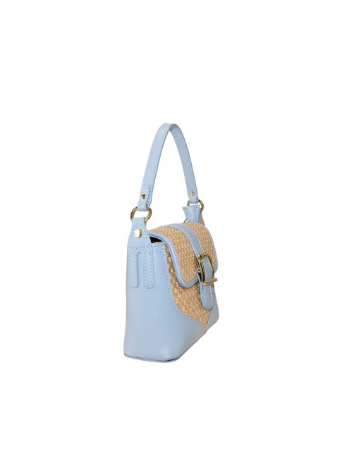 Leather hand bag with... 2