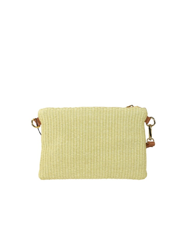 Busta donna in raffia a tracolla -...