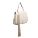 Borsa donna a spalla in similpelle con tracolla - 52110