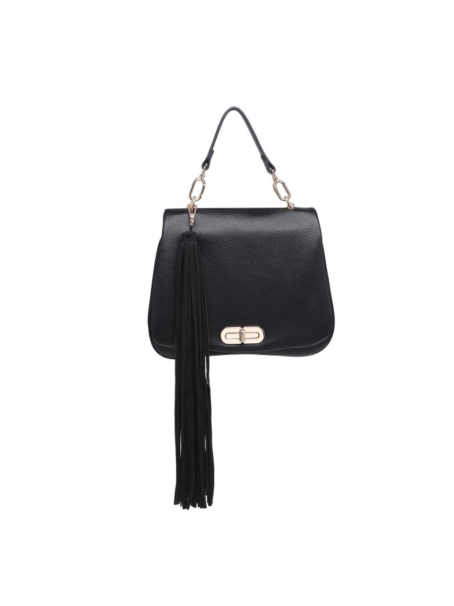 Woman synthetic leather shoulder bag...