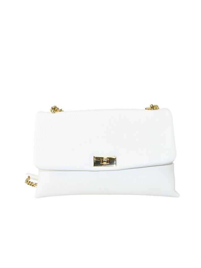 Borsa a spalla in pelle con tracolla...