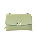 Leather shoulder bag with shoulder strap - SS29832