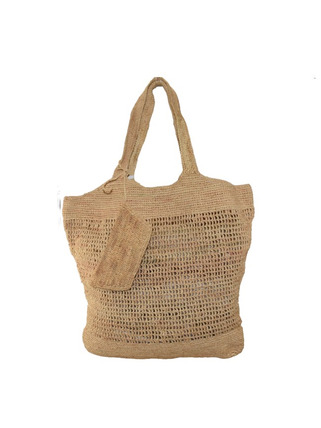 Borsa a spalla donna in raffia - PH4945
