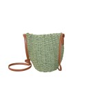 Borsa a spalla donna in raffia - 43011
