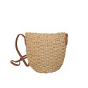 Borsa a spalla donna in raffia - 43011