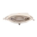 Borsa donna a spalla in similpelle con tracolla - 52136