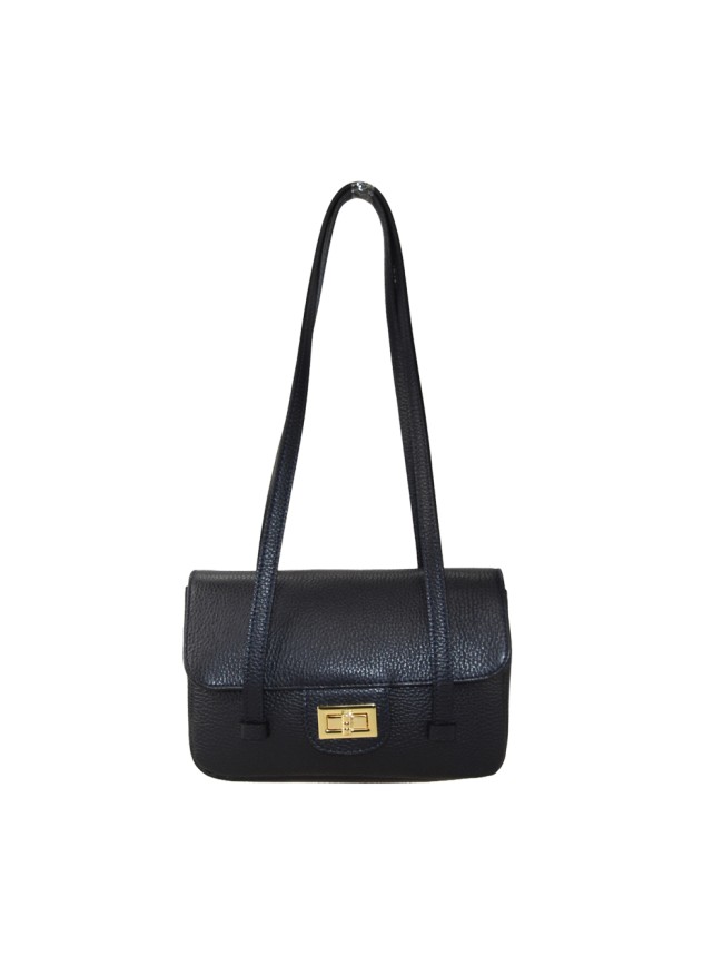 Borsa a spalla in pelle con tracolla...