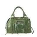 Borsa a mano in pelle con tracolla - BA36839