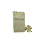 Portacellulare e pochette donna in raffia - Y78-35