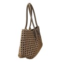 Borsa a spalla in pelle e micro fibra 100% made italy - NF68875