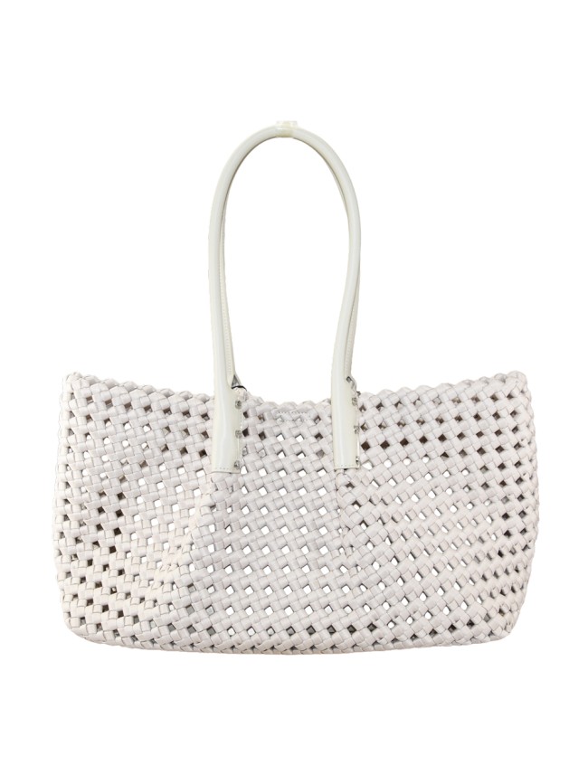 Borsa a spalla in pelle e micro fibra...