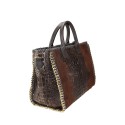 Borsa a spalla in pelle con tracolla - GM49854