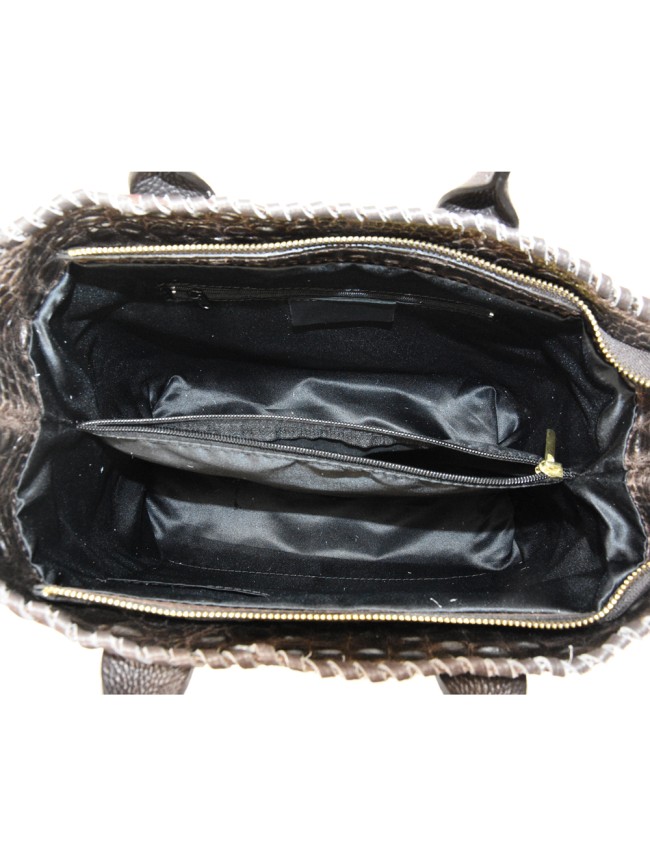 Borsa a spalla in pelle con tracolla...