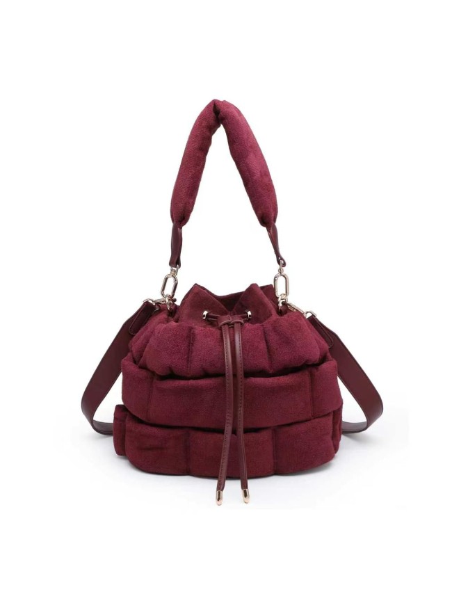 Woman sythetic leather shoulder bag -...