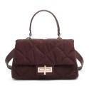 Borsa a mano donna in ecopelle con tracolla - 52152