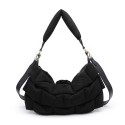 Borsa a spalla donna in ecopelle con tracolla - 52146