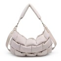 Borsa a spalla donna in ecopelle con tracolla - 52146