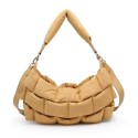 Borsa a spalla donna in ecopelle con tracolla - 52146