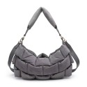 Woman sythetic leather shoulder bag - 52146