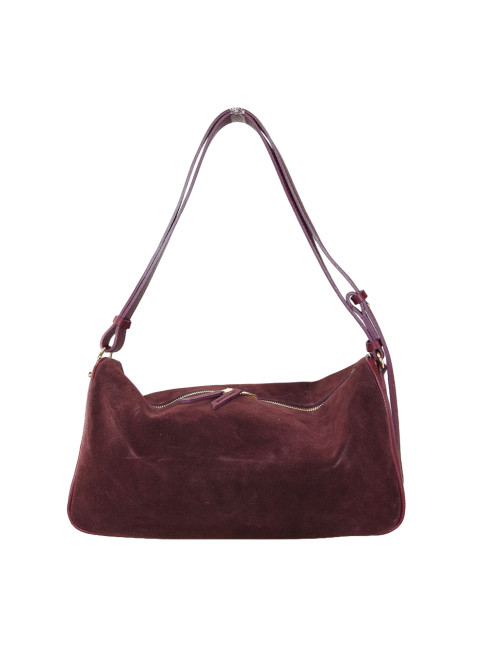 Woman suede & leather...