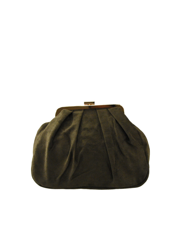 Pochette - clutch donna con ecopelle...