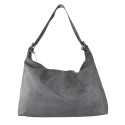 Borsa donna a spalla in ecopelle stampato con tracolla - PB9747
