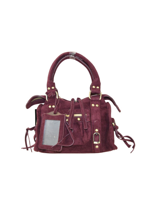 Woman synthetic leather...