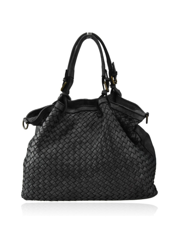 Borsa da spalla in pelle effetto...