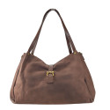 Borsa donna a spalla in ecopelle con tracolla - 3793