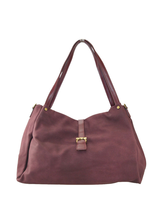 Borsa donna a spalla in ecopelle con...
