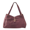 Borsa donna a spalla in ecopelle con tracolla - 3793