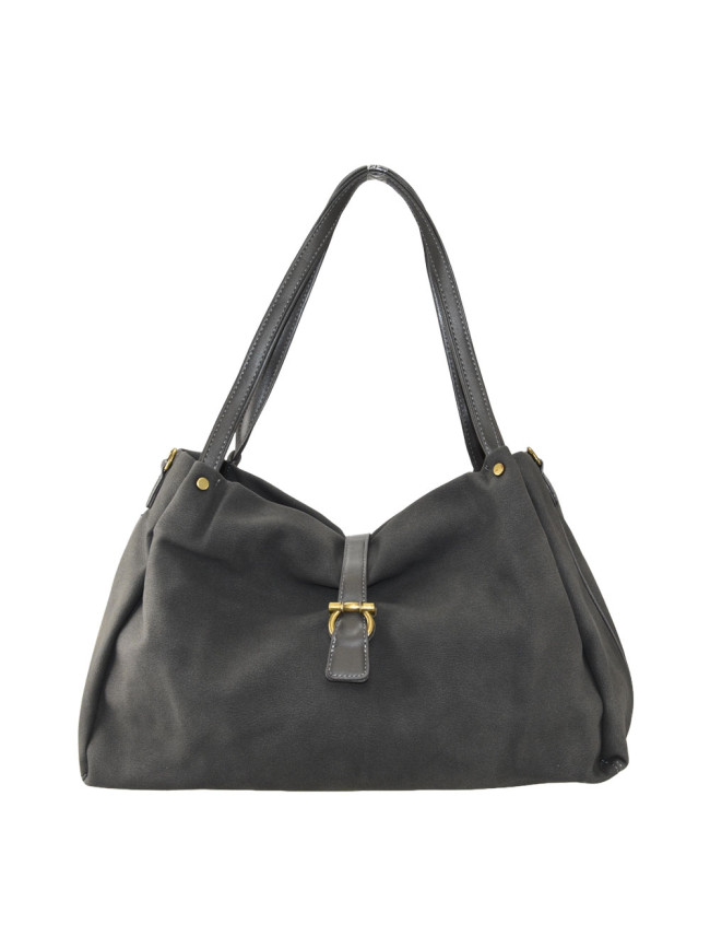 Borsa donna a spalla in ecopelle con...