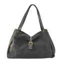 Borsa donna a spalla in ecopelle con tracolla - 3793