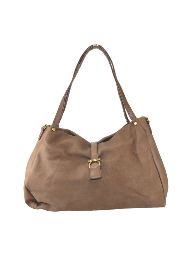 Woman synthetic leather shoulder bag...