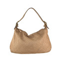 Borsa  da spalla in pelle effetto vintage - SY55861
