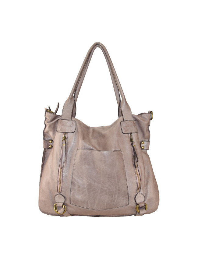 Borsa donna a spalla in vera pelle...