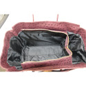 Stamp leather shoulder bag with shoulder strap - TZ39843