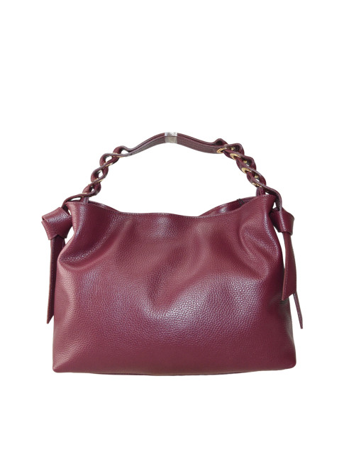 Borsa a spalla in pelle con...