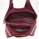 Borsa donna a spalla in ecopelle con tracolla - PH6315