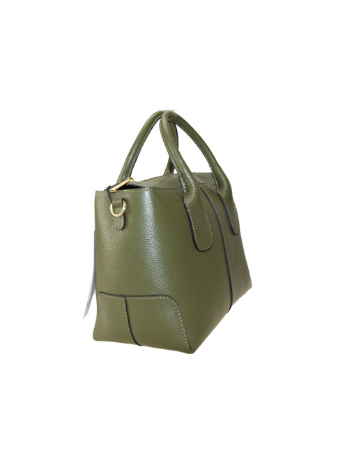Woman leather hand bag 100%... 2