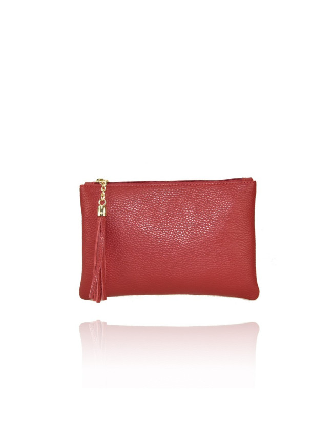 Pochette - borsetta donna in pelle -...