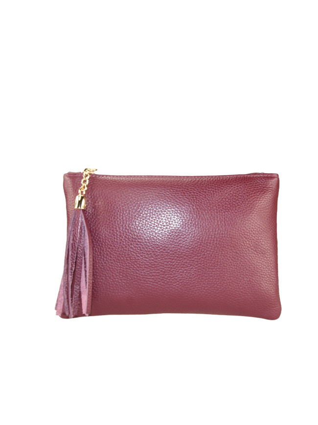 Pochette - borsetta donna in pelle -...