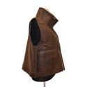 Gilet in ecopelliccia doubleface - GE313