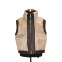 Synthetic doubleface fur gilet - GE313