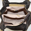 Stamp leather shoulder bag with shoulder strap - ZS37841
