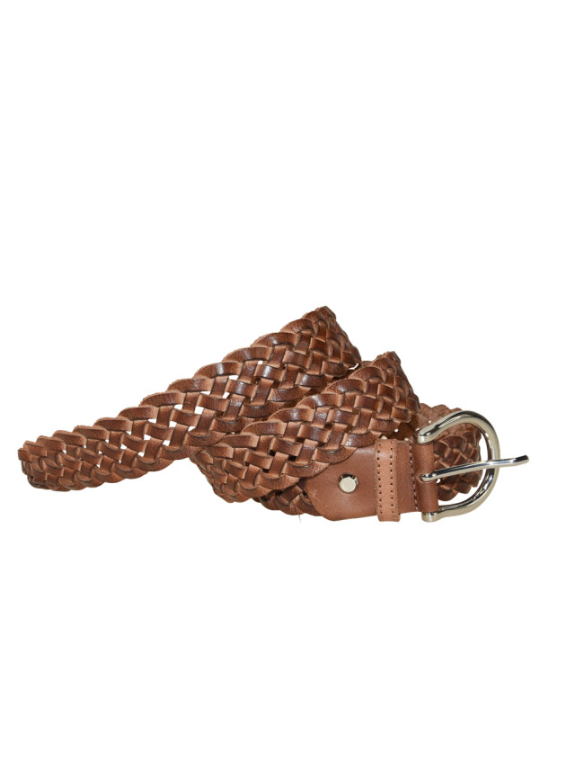 Cintura donna in pelle intrecciato -...