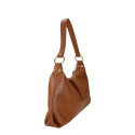 Woman leather shoulder bag 100% made italy - AO26827